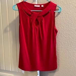 Strappy Tank Top Dark Pink